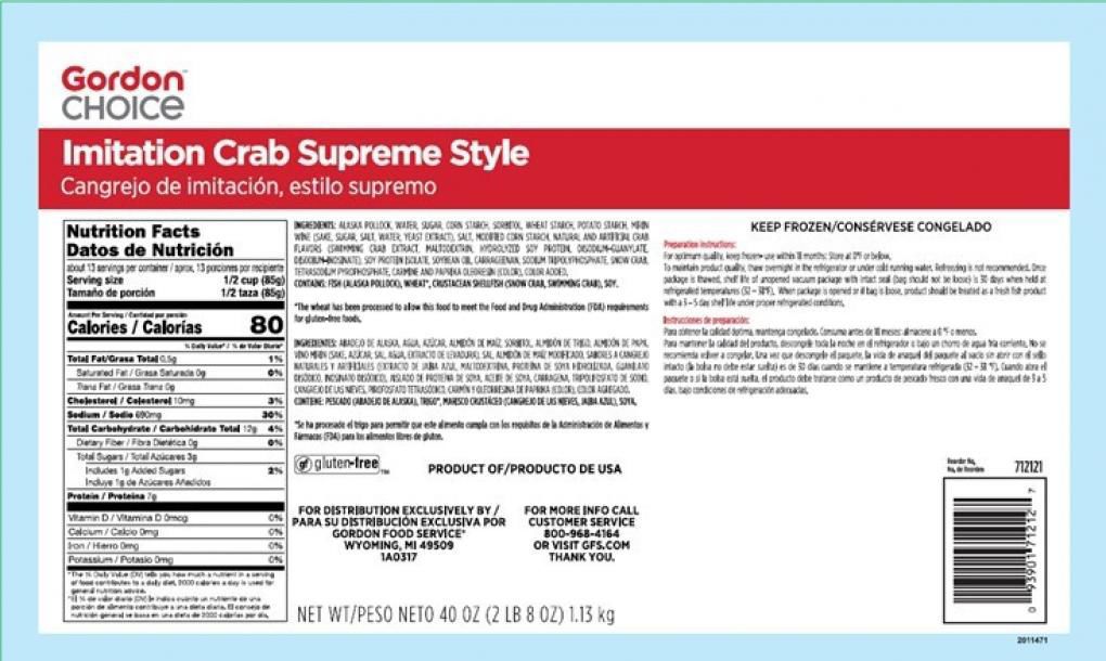 Recall crab